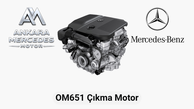 Mercedes OM651 Çıkma Motor